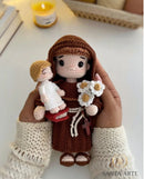 Santo Antônio do Amor e da Providência –  Sagrado em Crochê | Santa Arte