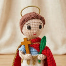 Santo Expedito da Fé Imediata e das Causas Urgentes – Amigurumi Sagrado em Crochê | Santa Arte